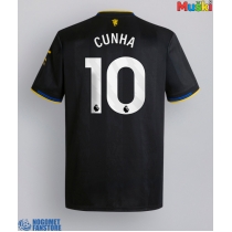 Manchester United Matheus Cunha #10 Rezervni Dres 2025-26 Kratak Rukav